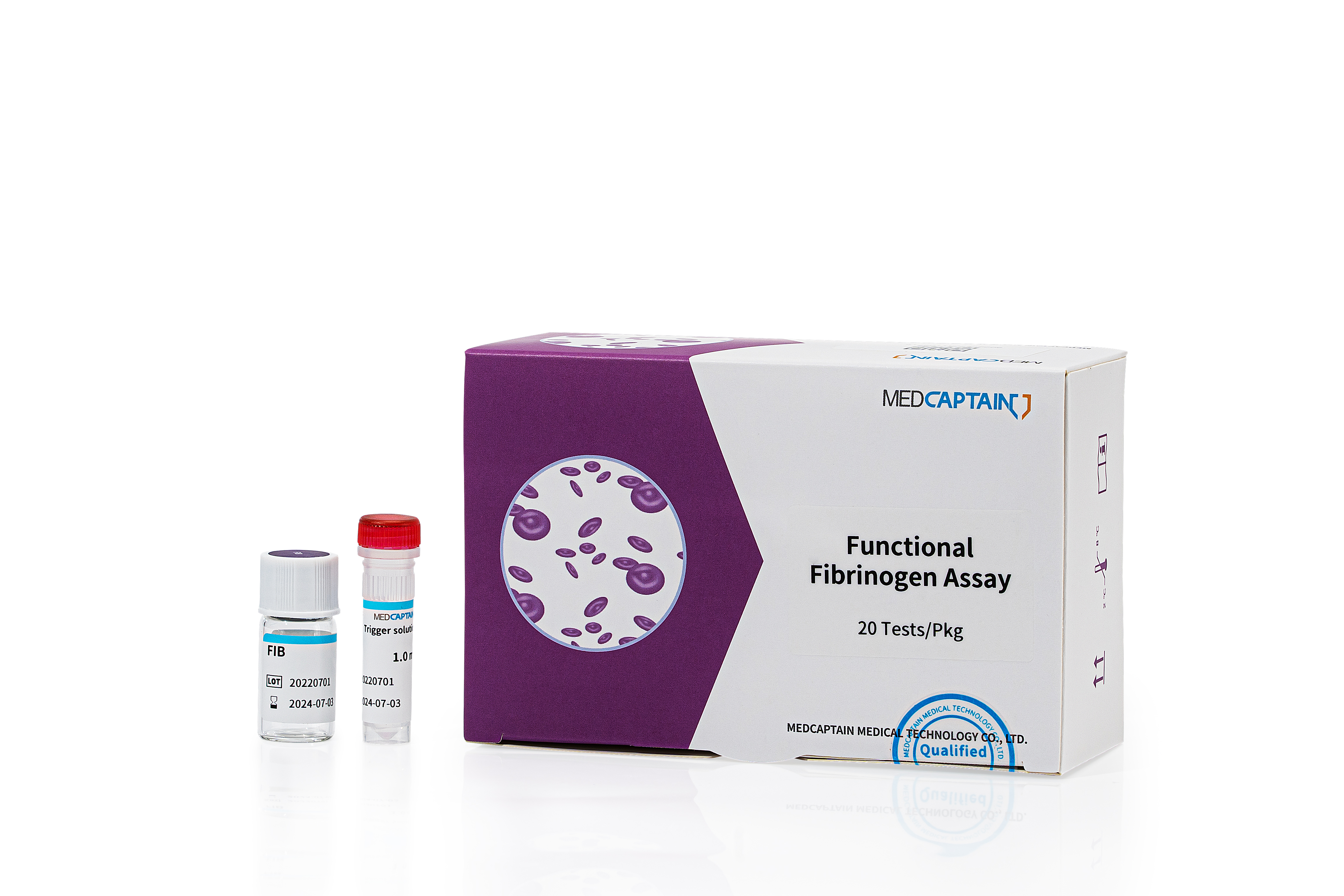 Functional Fibrinogen Assay (FIB) 20 Test por kit